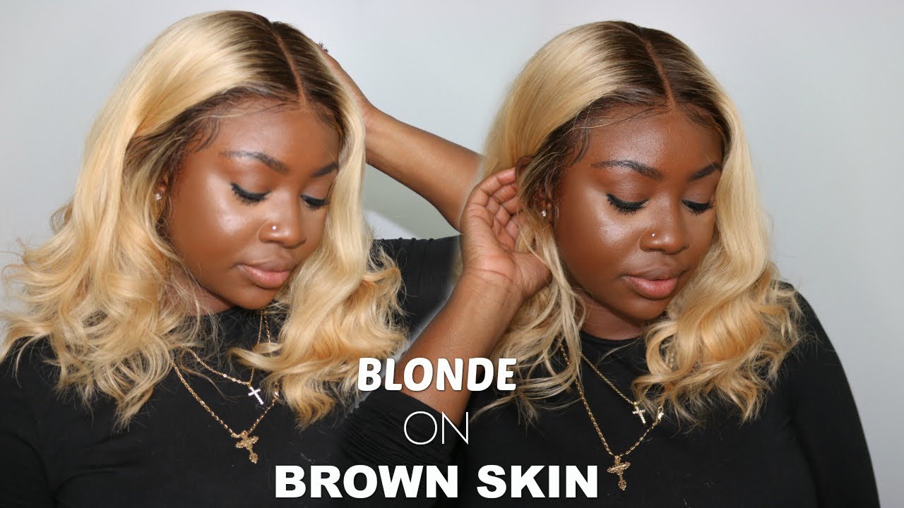 613 Blonde Lace Front Body Wave Wig For Women