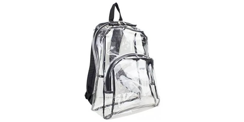 Plastic backpacks the ultimate style statement