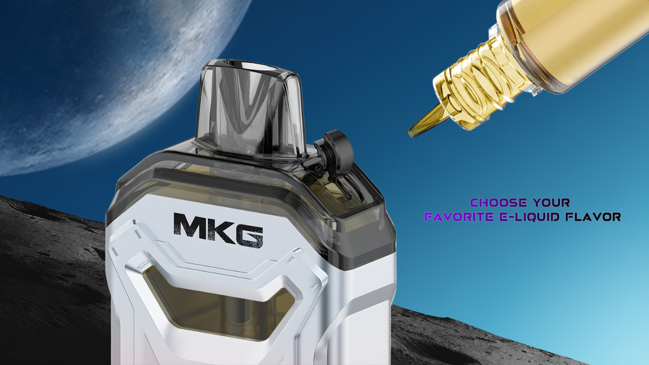 Double Mesh Core Power: Experience Smooth, Flavorful Hits with MKG X Vape